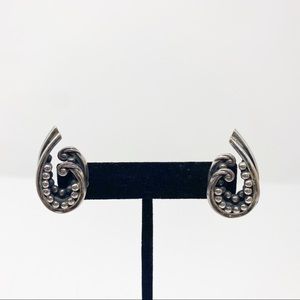 133 Vintage Margot de Taxco sterling earrings 5308
